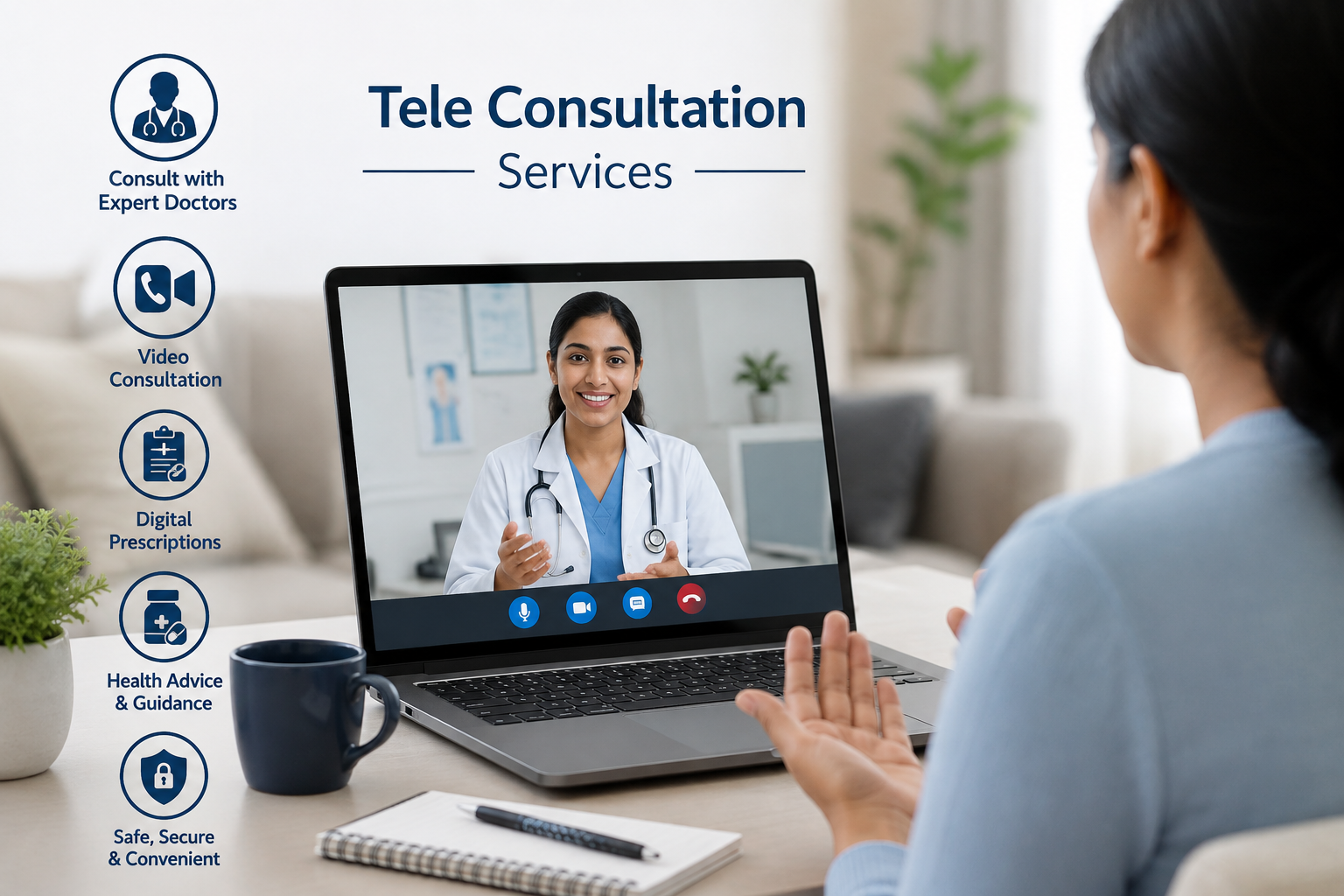 Tele Consultation at Home